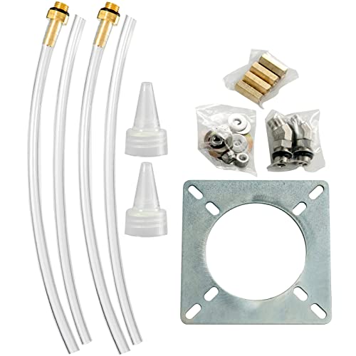 VEVOR Outboard Hydraulic Steering Kit, Hydraulic Steering Cylinder, Hydraulic Outboard Steering Kit - size: 300HP