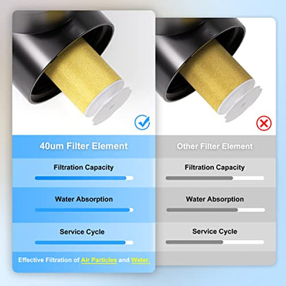 TAILONZ 1/4"NPT Pneumatic Pressure Regulator AFR2000 With Gauge - style: Regulation + Filtration