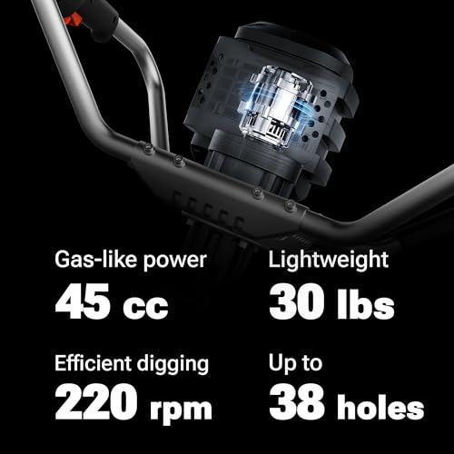 WORX Cordless Earth Auger, 40V 8" Digger, WG865