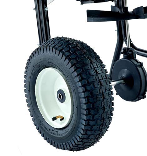 The Andersons Pacer Pro Walk-Behind Broadcast Spreader for Fertilizer, Grass Seed and Salt - 80 lb Hopper Capacity