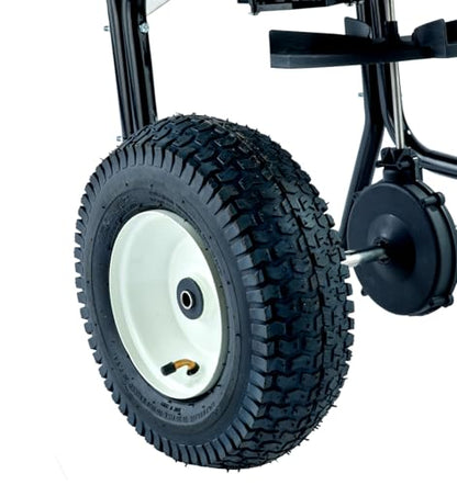 The Andersons Pacer Pro Walk-Behind Broadcast Spreader for Fertilizer, Grass Seed and Salt - 80 lb Hopper Capacity