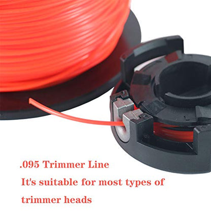 Trimmer Line .095 Commercial WeedEater String Heavy Duty 5 LB