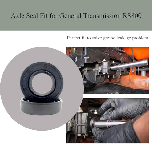 DUODUO Replacement General Transmission RS800 Axle Seal GT41857 GT41857-B Compatible with Poulan Ariens Craftsman Husqvarna YTA22V46 YTA24V48 YTA18542 Lawn Tractor, Husqvarna 587086401, 590100301 2 Pc