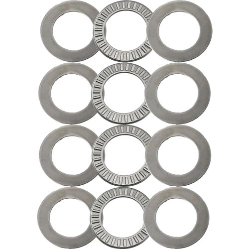 4 Sets NTA1625+2TRA, Thrust Needle Roller Bearings, ID 1", OD 1-9/16" - size: NTA1625+2TRA