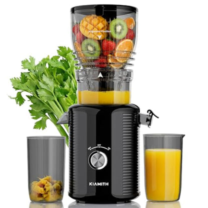 300W Cold Press Juicer with 5.8" Extra-Large Feed Chute
