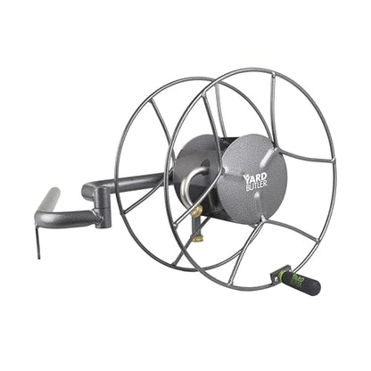 Yard Butler Hose Reel, 180 Degree Swivel, Wall Mount, 100-Foot Hose - size: Medium