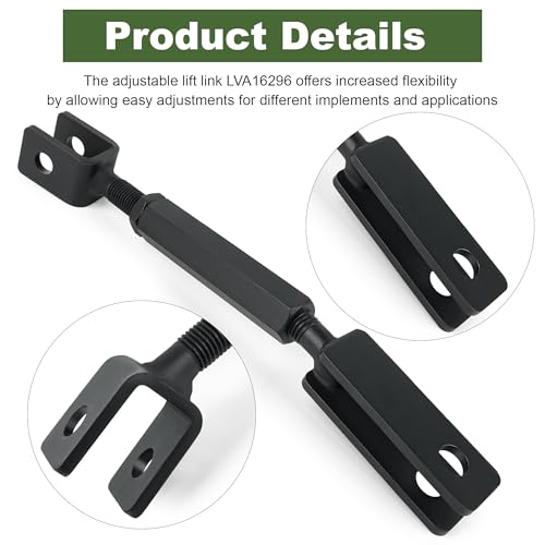 Three Point Hitch Adjustable Lift Link LVA16296 for John Deere 1023E 1025R