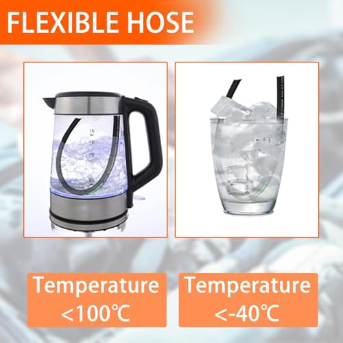 Autovo Hydraulic Hose Swivel Assembly 1/4" Hydraulic Hose with Female JIC X 90° Female JIC 48" Long 5800 psi - size: 26711-04-04-48IN-90