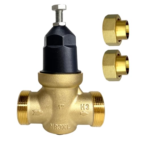 Pressure Reducing Valve 1 inch, Water Pressure Regulator for Home