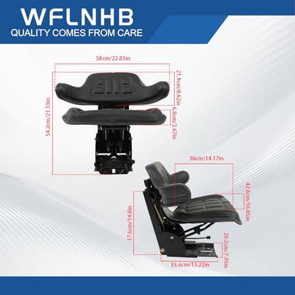 WFLNHB Tractor Cushioned Seat Replacement for New Holland 3000 3010 3300