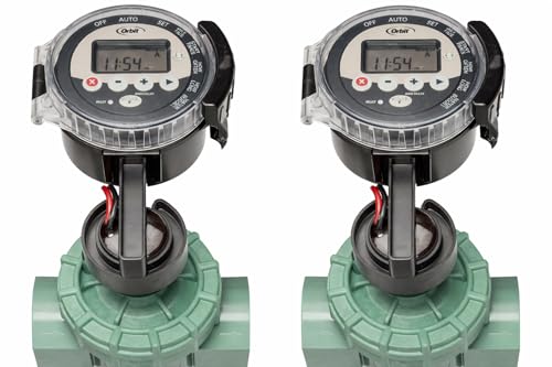 2-Pack Orbit 57860 Battery Operated Sprinkler Timer with Valve - Battery-Operated Sprinkler Timer with Valve for Easy Watering - size: 2-Pack