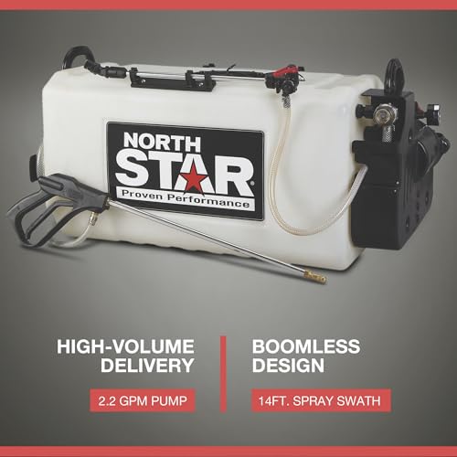 NorthStar 26-Gallon ATV Boomless Broadcast/Spot Sprayer, 2.2 GPM, 12V - size: 26 Gallon