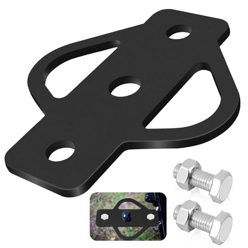 3-Way Trailer Hitch Adapter, Steel Hook Mounting with Bolts