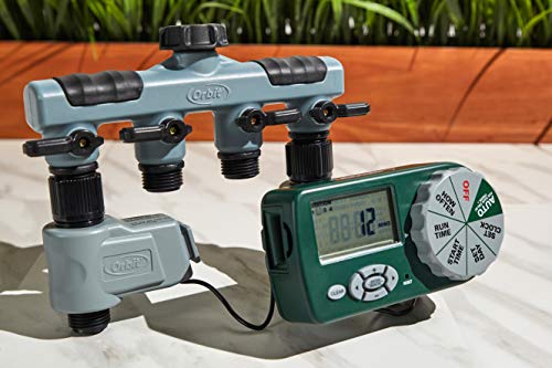 Orbit 2-Zone Automatic Yard Watering System with Hose Timer - 58911 - size: Standard Pack