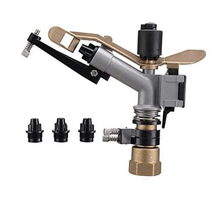 1" Agriculture Farm Irrigation Sprinkler Watering Spray 360° Rotary