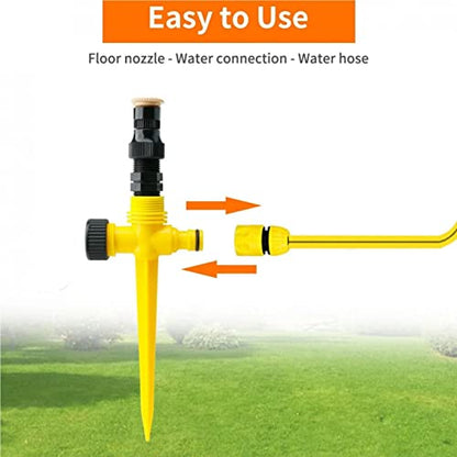 360° Rotation Auto Irrigation System Garden Lawn Sprinkler Patio - color: 5 PCS