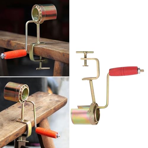 Hand Crank Corn Thresher, Manual Corn Thresher Efficient Peeling Firm Clamping Comfortable Wood Handle Manual Corn Sheller Stripper