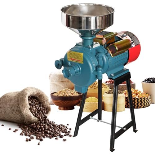 Slsy Electric Dry Grain Mill Grinder, Corn Grinder, 3000W Mill Machine