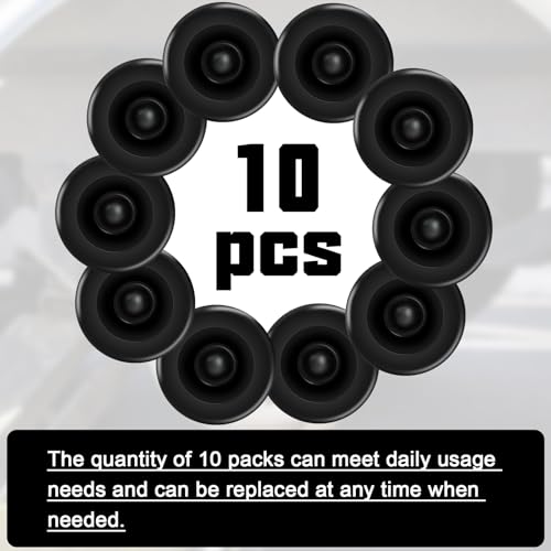 Trailer Wheel Hub Bearing Rubber Dust Cap Fit for 1.98''OD Trailer Axles. - color: 10PCS 1.98" Trailer Hub Cap Rubber Plugs