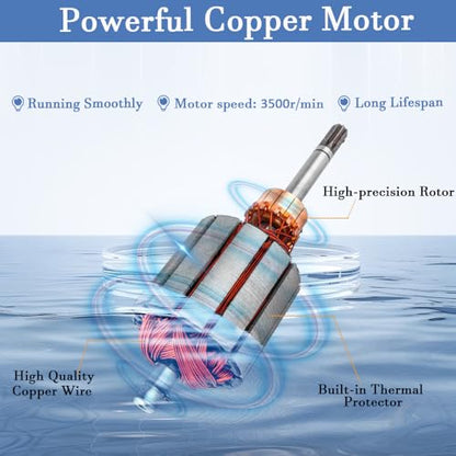 24V DC Solar Deep Well Pump,260W Submersible Water Pump,131FT Lift