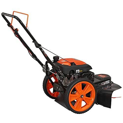 YARDMAX YL2250 22 in. 170cc Gas Walk Behind String Trimmer Mower, Orange