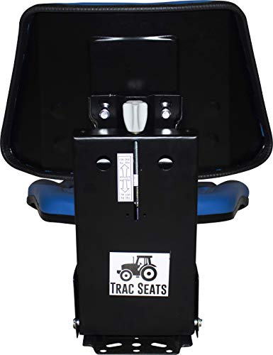 BLUE TRAC SEATS BRAND TRIBACK STYLE UNIVERSAL TRACTOR SUSPENSION SEAT WITH TILT FITS FORD/NEW HOLLAND 2000 2310 2600 2610 2810 2910