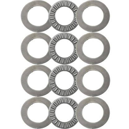 4 Sets NTA1018+2TRA, Thrust Needle Roller Bearings, ID 5/8", OD 1-1/8" - size: NTA1018+2TRA