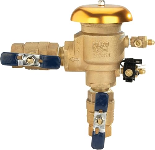 Febco 765 Bronze Pressure Vacuum Breaker Backflow Preventer 1" Inlet - size: 1 Inch, style: With Freeze Sensor