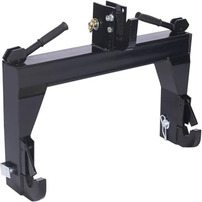 Tractor Quick Hitch - 3000 LBS Heavy Duty 3-Point Hitch with Powder Coated Steel Construction