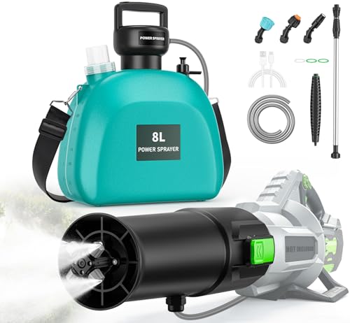 2-in-1 Mist Sprayer Compatible for EGO Leaf Blower (NO Blower) - color: Green