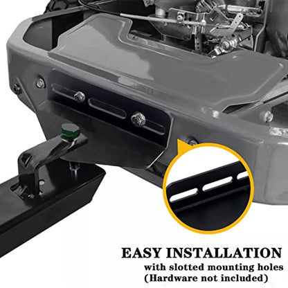 Universal ZTR Lawn Mower Trailer Tow Hitch Adapter, 3/4" Pin Hole