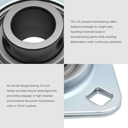 SBPFL204-12 3/4" Flange Bearing for Dump Truck Tarp Systems