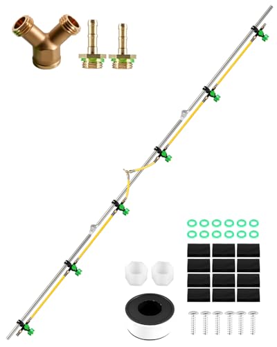 6-Nozzle Sprayer Boom Kit, 122" Folding Spray Boom for ATV & UTV