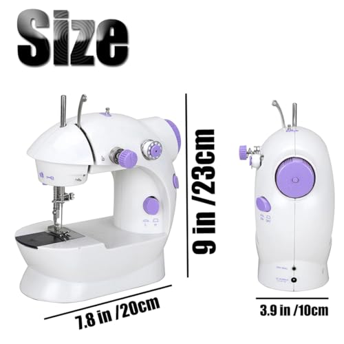 Kucehiup Mini Sewing Machine, Portable Sewing Machine for Beginners