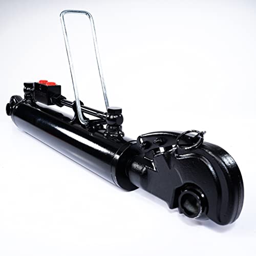 Hydraulic Top Link Cat. 2-2 with Hook Inc. Locking Block Min. 28 3/8”→ Max. 44 1/8” with 2 x Hoses Stroke. 15 3/4”