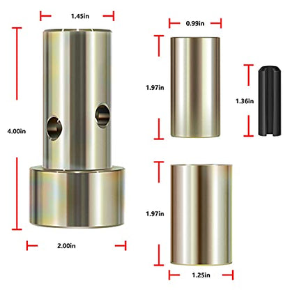 Quick Hitch Adapter Bushings Kit TK95029 for Category 1 3-Point Hitch Tractors