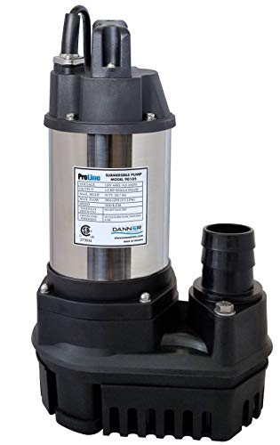 Danner Manufacturing, Inc., Proline 1/2 HP, High Flow Submersible Water Pump, 90105