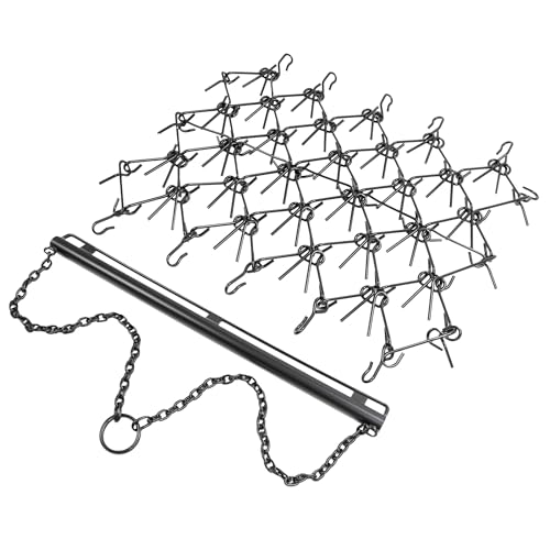 KUAFU 4' Chain Drag Harrow Tines Compatible with Tractors ATV UTV Lawn