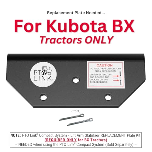 Compact System - Lift Arm Stabilizer Replacement Plate Kit (Required for BX Tractors Only) - style: Lift Arm Stabilzer Replacement Plate Kit (Required for BX Tractors Only)