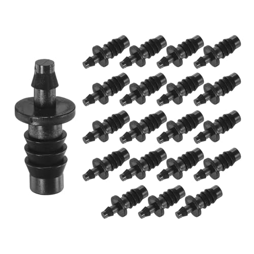 M METERXITY 20-Pack Drip Irrigation Barbed Fittings 3/8 to 1/4 in