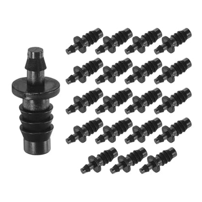 M METERXITY 20-Pack Drip Irrigation Barbed Fittings 3/8 to 1/4 in