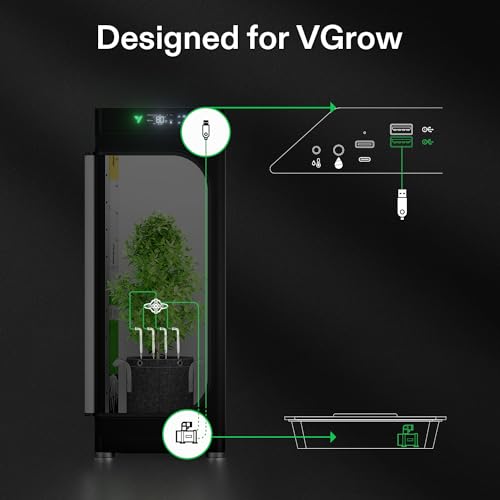 VIVOSUN FlexFeed Drip Irrigation Kit, 4W Automatic Irrigation System - style: Drip Irrigation Kit Only for Vgrow