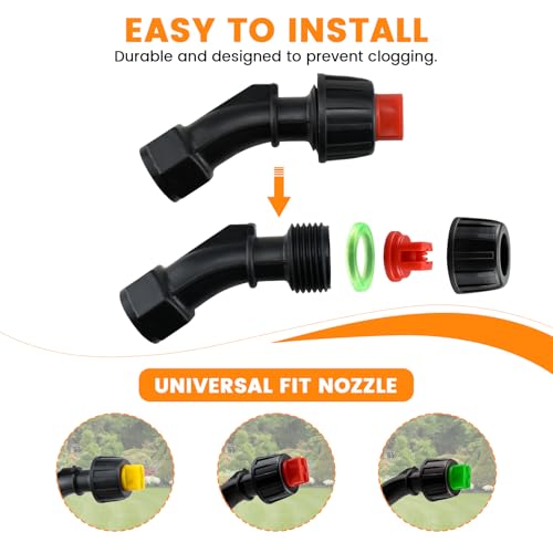 Spray Nozzles Set for Garden & Agricultural Tank Spraying Equipment