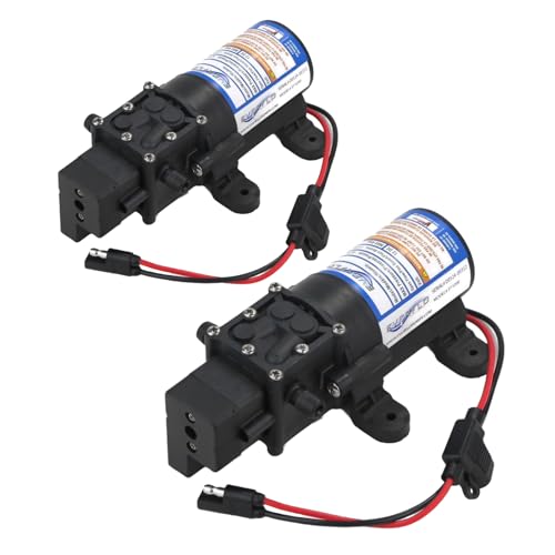OEM | (2 Pack) Everflo 1.0 GPM, 12V, Diaphragm Pump EF1000, EF1000-BOX, EF1000BOX