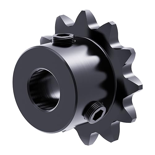11 Tooth Roller Chain Sprocket, 25 Chain, 6mm Bore - size: 11T/6mm Bore