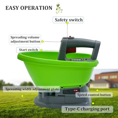 Handheld Power Spreader,Type-C Smart Charging Port, Ultra-long Battery Life