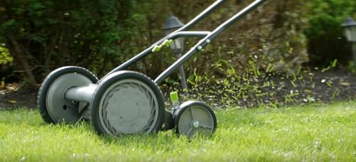 Earthwise 1816-18EW 18-Inch 5-Blade Push Reel Lawn Mower, Grey - size: 18", 5-blade