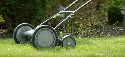 Earthwise 1816-18EW 18-Inch 5-Blade Push Reel Lawn Mower, Grey - size: 18", 5-blade