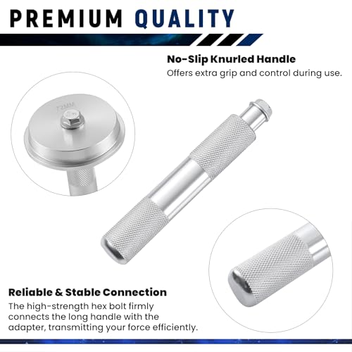 ATPEAM 10pcs Aluminum Bearing Race and Seal Driver Set Bearing Press Kit