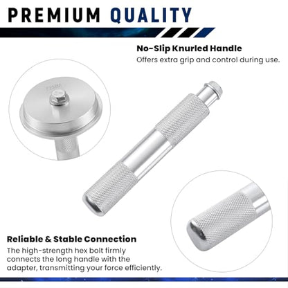 ATPEAM 10pcs Aluminum Bearing Race and Seal Driver Set Bearing Press Kit